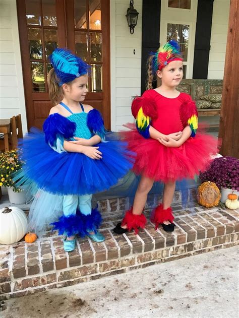 Bird Costume Kids Parrot Costume Hallowen Costume Tulle Tutu Skirt