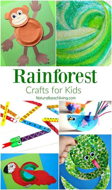 2 455 793 просмотра 2,4 млн просмотров. 10+ Amazing Rainforest Crafts Kids Can Make | Natural ...