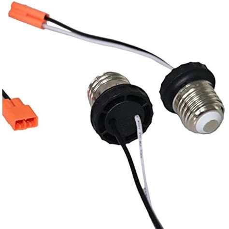 Medium Edison E26 Socket Adapter Base Male Screw In Light Bulb Pigtail