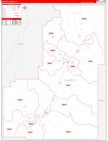Maps Of Sanpete County Utah