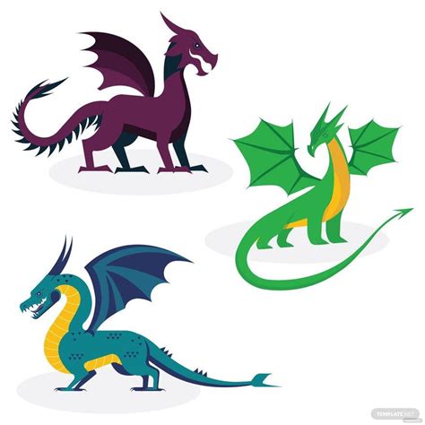 Medieval Dragon Vector In Svg  Eps Png Illustrator Download
