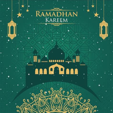 Ramadhan Background / Islamic ramadhan purple backgrounds vectors 01