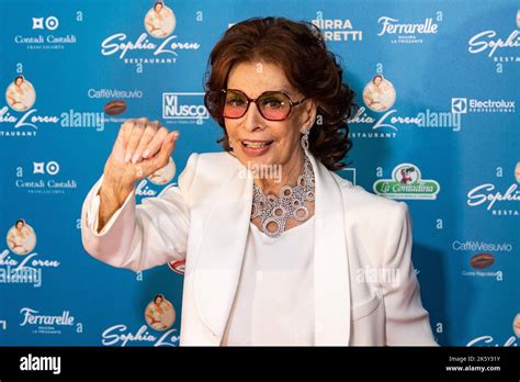 Mailand Italien 10 Oktober 2022 Die Italienische Schauspielerin Sophia Loren Bei Der