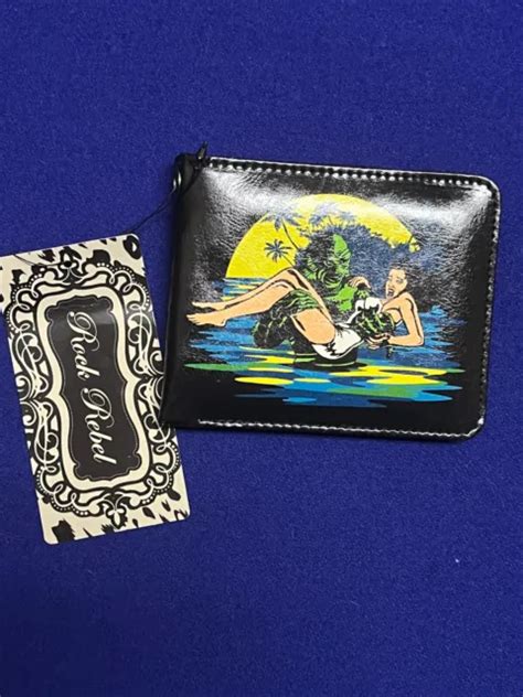 Universal Studios Universal Monsters Creature From The Black Lagoon Wallet New Picclick