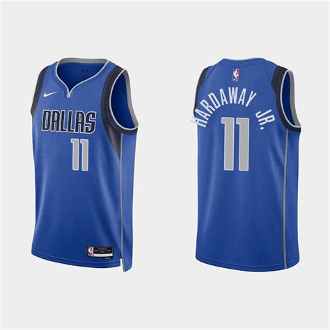 Dallas Mavericks 11 Tim Hardaway Jr Icon Edition Royal Jersey 2022 23