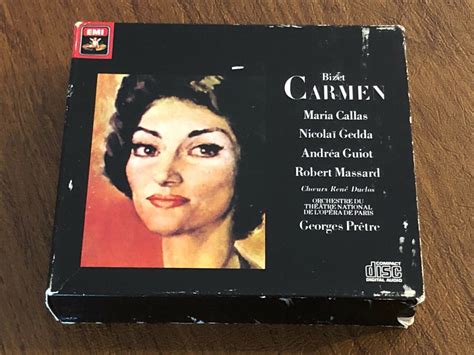 Callas And Geddapretre Bizetcarmenoriginal Emi 3cd Japan For Sale
