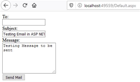 So, what you've done with mail is good, because all of your inheritors get their properties for free. C# - Send mail in ASP.NET (Web-Form using C#) - QA With ...
