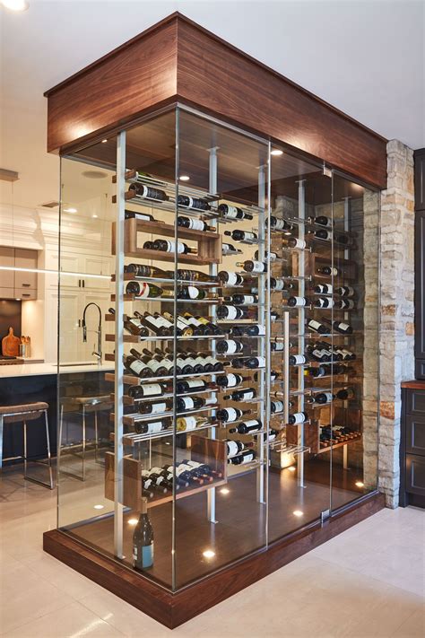 Residential Wine Cellar Glass Wine Cellar Home Wine Cellars Wine Closet