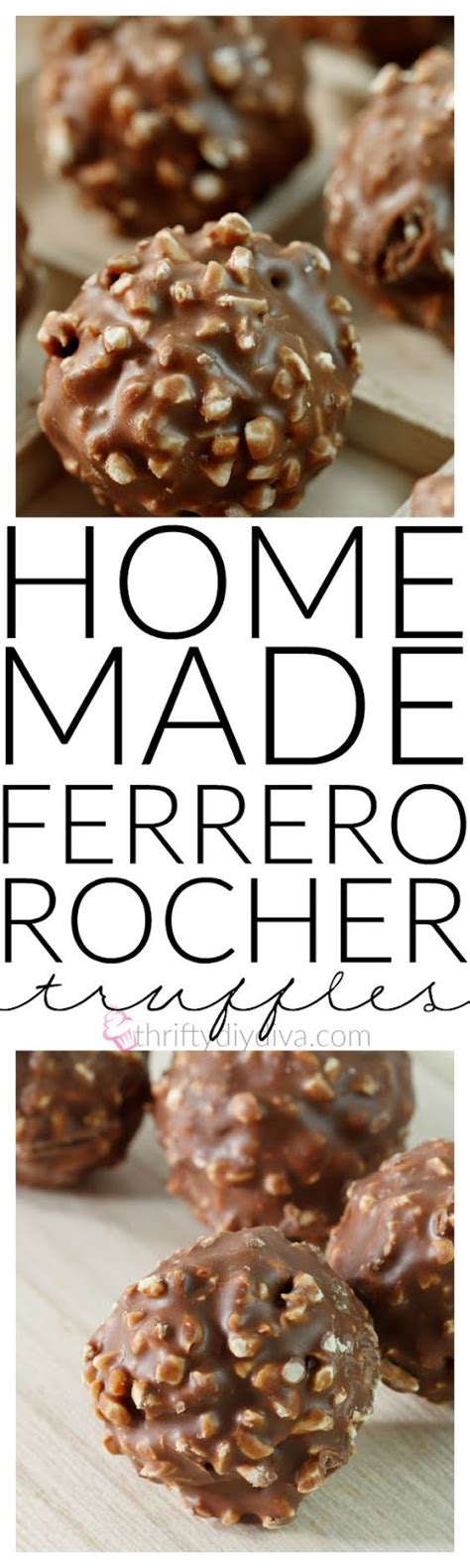 Homemade Ferrero Rocher Hazelnut Truffles MOTHER RECIPE USA