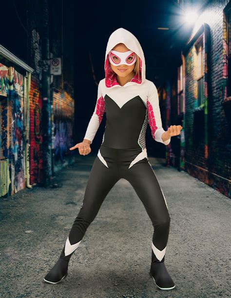 Spiderman Cosplay Costume Spider Man Into The Spider Verse Gwen Stacy