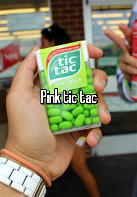 Pink Tic Tac