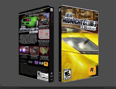 Viewing Full Size Midnight Club 3 Dub Edition Box Cover