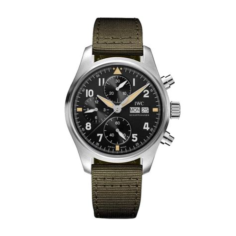 Iwc Schaffhausen Pilots Watch Chronograph Spitfire The Time Place