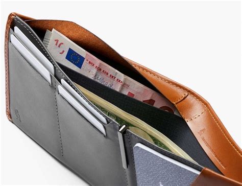 Bellroy Leather Card Pocket Wallet Iucn Water