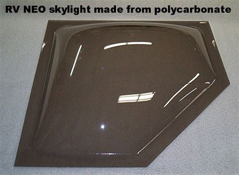Light is diminished, but sill have good light from fan vent. RV Skylights, Square, Rectangular & Round.