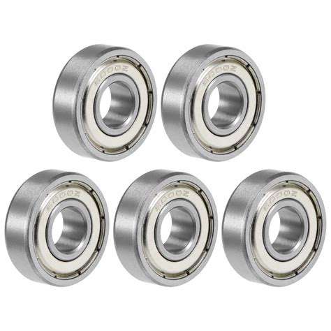 Uxcell 6000zz Deep Groove Ball Bearing 10x26x8mm Double Shielded Chrome