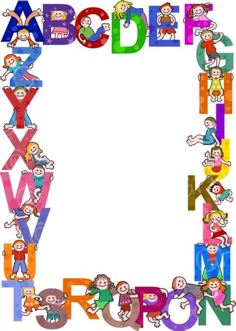 Printable Alphabet Blocks Border Use The Border In Alphabet Border