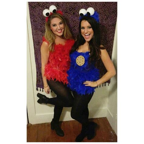 elmo and cookie monster halloween costume diy cookie monster halloween costume cute halloween