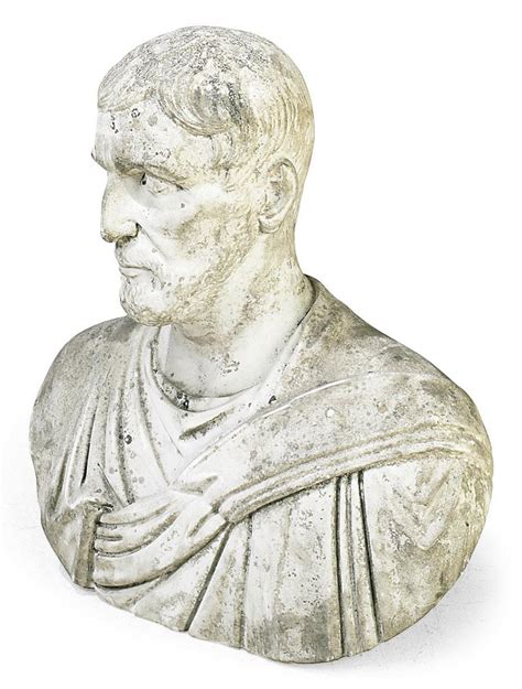 An Italian Marble Bust Of A Caesar