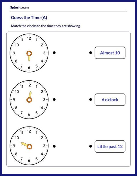 Telling Time Worksheets For 2nd Graders A Comprehensive Guide