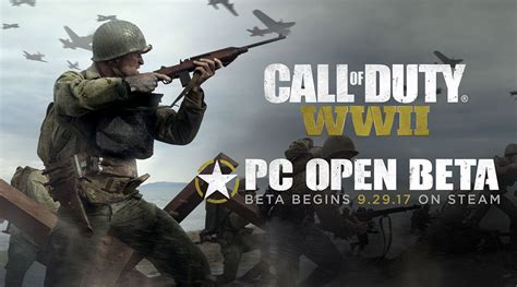 Call Of Duty Ww2 Pc Beta Gets Start Date