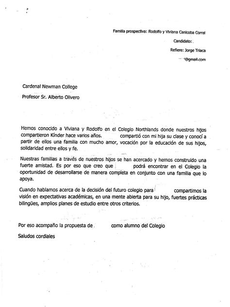 Carta De Recomendacion Para Un Juez Ejemplo Thomas Rivera Ejemplo De