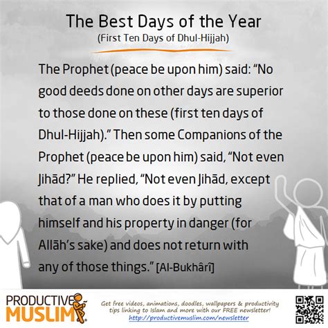 Strive And Make The Most Of The Blessed Days Of Dhul Hijjah