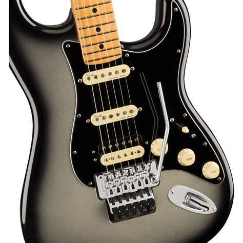 Fender American Ultra Luxe Stratocaster Mn Hss Fr Svb Guitare électrique