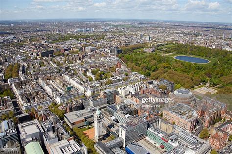 Aerial View North West Of Hyde Park And Kensington Palace High Res