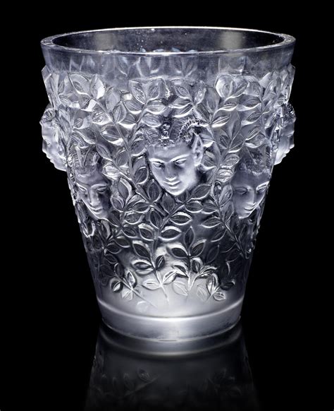 Bonhams René Lalique Silènes A Vase Design 1938 Lalique Glass