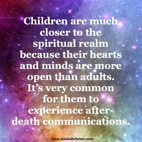 Children Are Naturally Open To The Spiritual Realm Nurture Their Ts