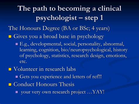 Ppt Careers In Clinical Psychology Powerpoint Presentation Free