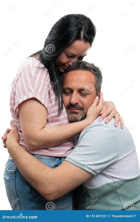 Man And Woman Hugging Stock Image Image Of People Close 151407221