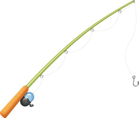 Cartoon Fishing Pole Png Free Logo Image
