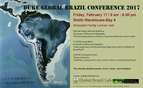 2017 global brazil conferenceglobal brazil lab franklin humanities institute