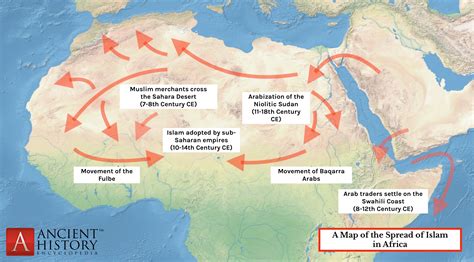 The Spread Of Islam In Africa Illustration World History Encyclopedia