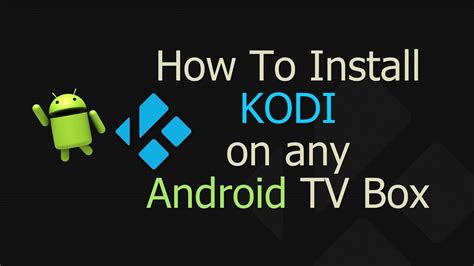 The apk install file can be installed from any source. How To Install Kodi On Android Box | Androïde