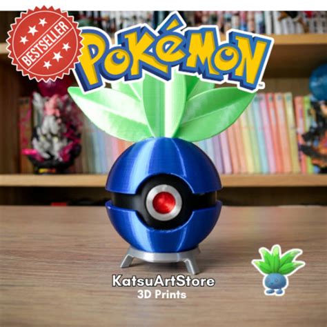 Pokemon Themed Pokeballs Oddish Mystery And More To Come Etsy