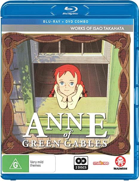 Anne Of Green Gables Blu Ray Dvd Region B And 4 Uk Eiko