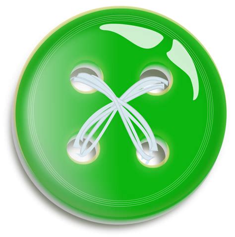 Green Button Button Free Vector Vector