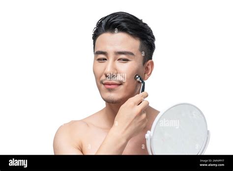 Mens Beauty Portrait Stock Photo Alamy
