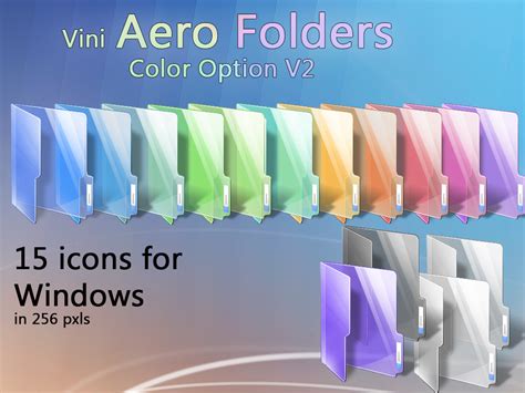 Aero Folders Color V2 By Vinis13 On Deviantart