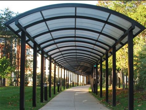 Walkway Covering From Building To Building Covered Walkway Canopy
