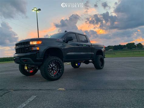 2019 Chevrolet Silverado 1500 With 22x12 44 Tis 544mb And 37135r22
