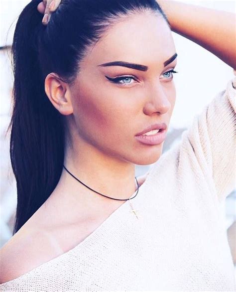 Dasha Derevyankina Best Of Models Pinterest Makeup Inspo Face