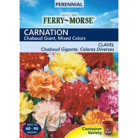 Our ferry morse indoor grow light with t5 bulb is the perfect light source for growing your seedlings healthy and strong. Ferry-Morse 440 Milligram(S) Carnation Seeds (L0000) at ...