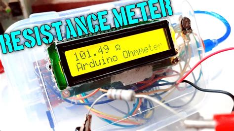 Arduino Autorange Resistor Meterohm Meter How To Make An Arduino Ohm