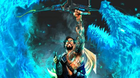 1920x1080 Archer Dragon Hanzo Overwatch Laptop Full Hd 1080p Hd 4k