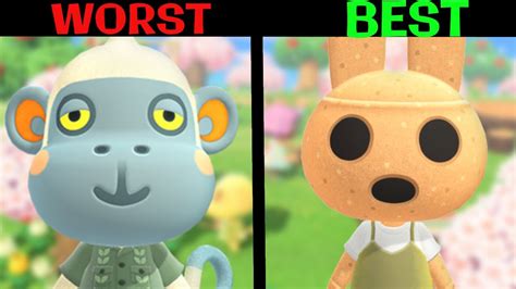 Most Loved And Hated Villager From Every Species 2 Animal Crossing New