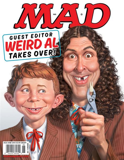 Mad Magazine Inspired ‘weird Al’ Yankovic Today As Its First Guest Editor He Exacts Revenge